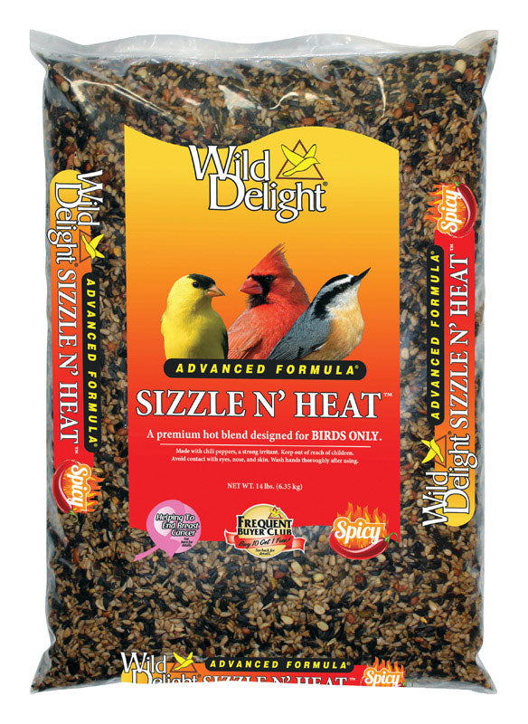 D&D Commodities 372140 14 lbs Sizzlenheat Bird Food- pack of 3