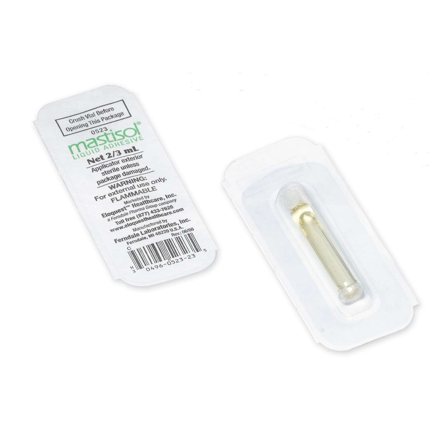 Mastisol Liquid Adhesive, Single Vial