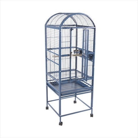 A&E Cage 9001818 White Dome Top Bird Cage Small