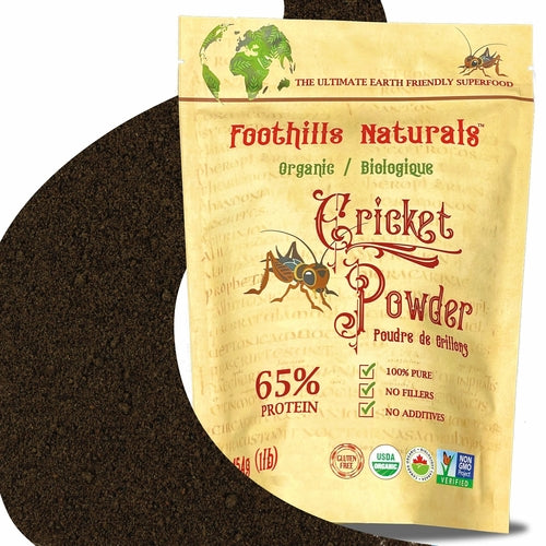 Cricket Powder High Protein Content Organic - Pure, Keto, Paleo