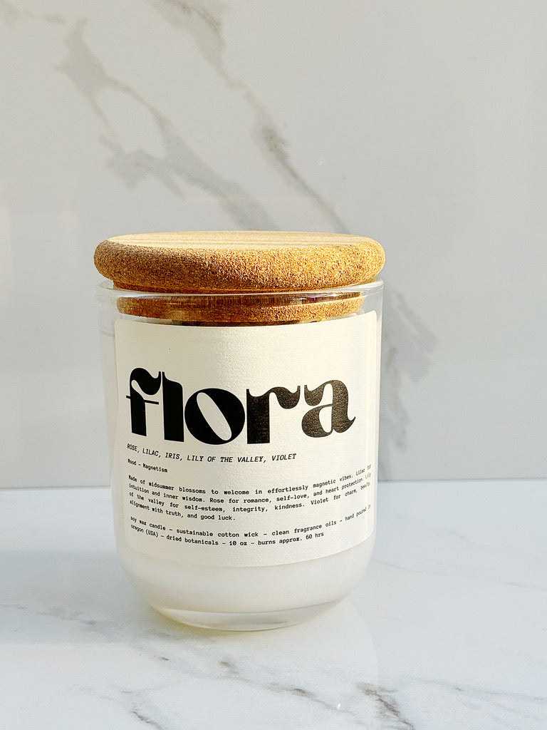 Mood-Boosting Botanical Candle Set (Terra, Herba, Flora)