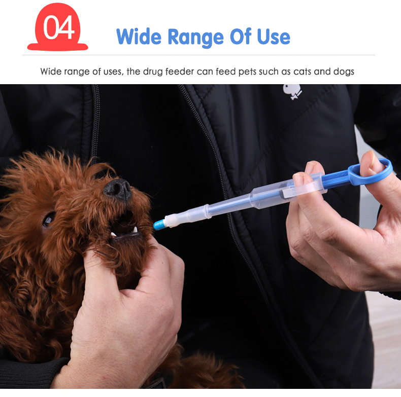 Medicine Syringe Tablet Pill Gun Piller Pet Dispenser Medicine