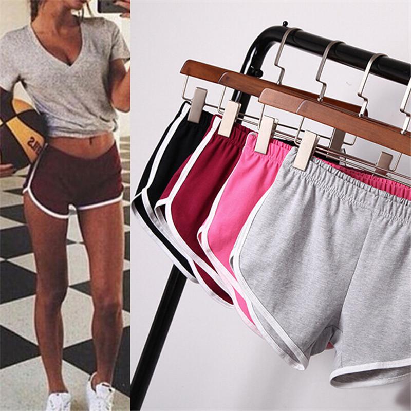 Designer Summer Women Sports Shorts Short Pants Gym Workout Waistband